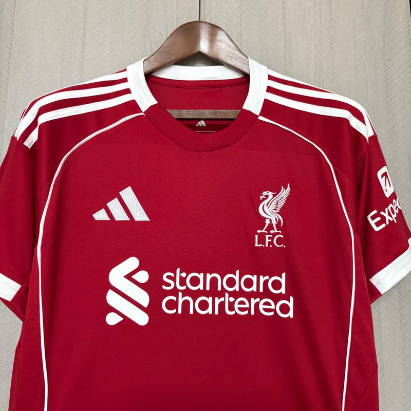 Camisa Liverpool 25/26 - Versão Torcedor - Lançamento