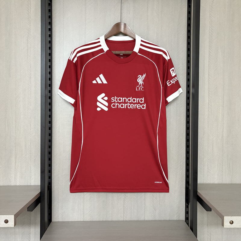 Camisa Liverpool 25/26 - Versão Torcedor - Lançamento