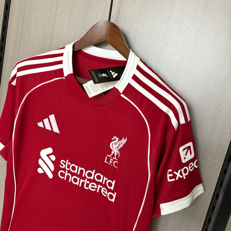 Camisa Liverpool 25/26 - Versão Torcedor - Lançamento