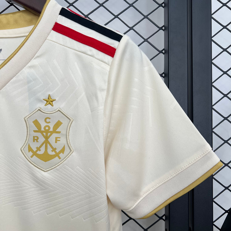 Kit Infantil Flamengo Off White 25/26 - Lançamento